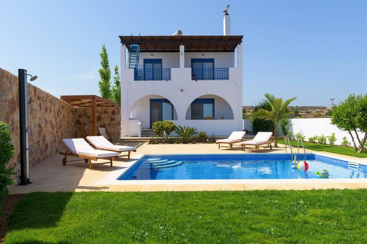 Villa Deep Blue Lachania  Exterior photo