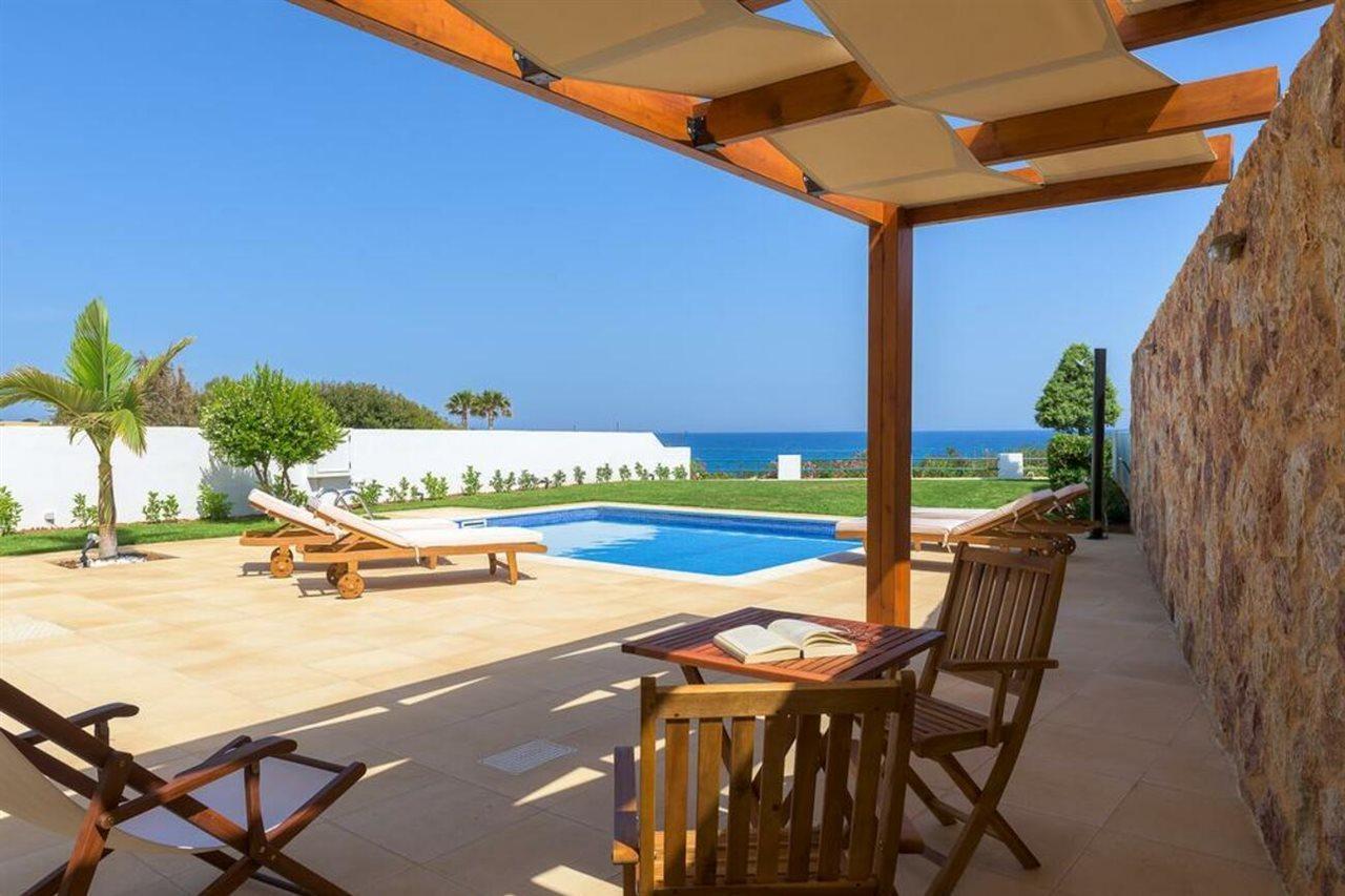 Villa Deep Blue Lachania  Exterior photo