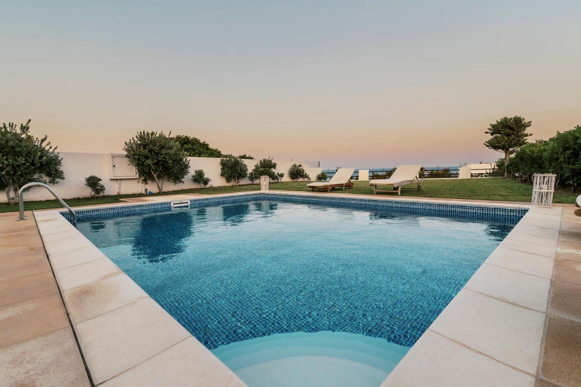 Villa Deep Blue Lachania  Exterior photo
