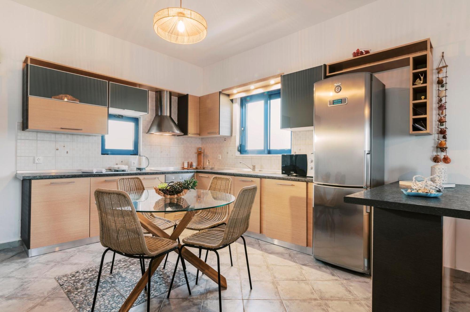 Villa Deep Blue Lachania  Exterior photo