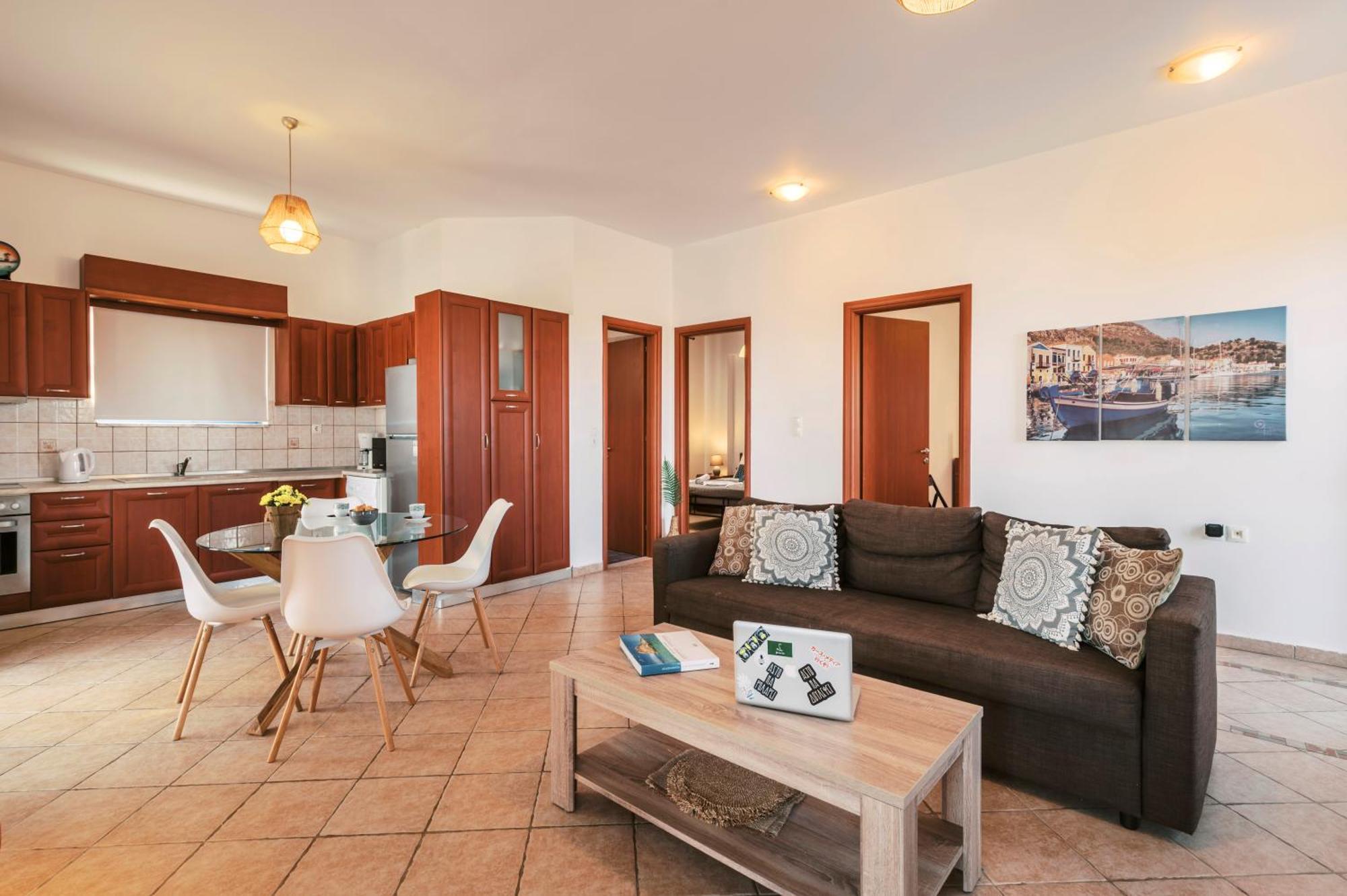 Villa Deep Blue Lachania  Exterior photo