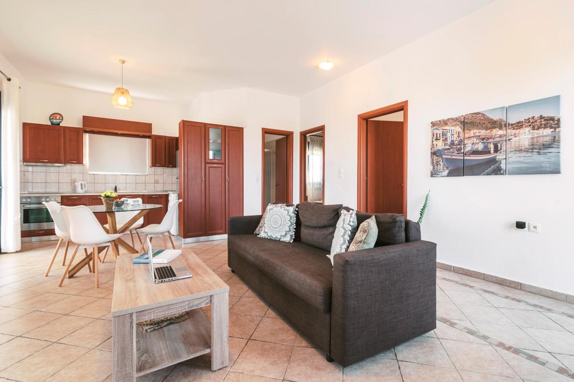 Villa Deep Blue Lachania  Exterior photo
