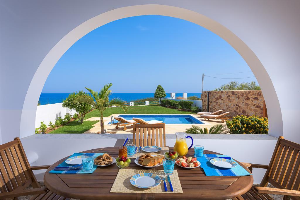 Villa Deep Blue Lachania  Exterior photo
